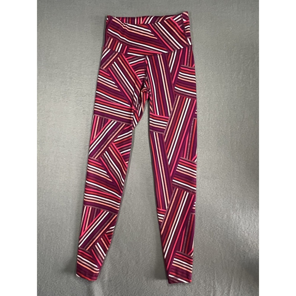 Old‎ Navy Active GO-DRY Leggings Women's XS Geometric Stripe Workout Yoga Pants